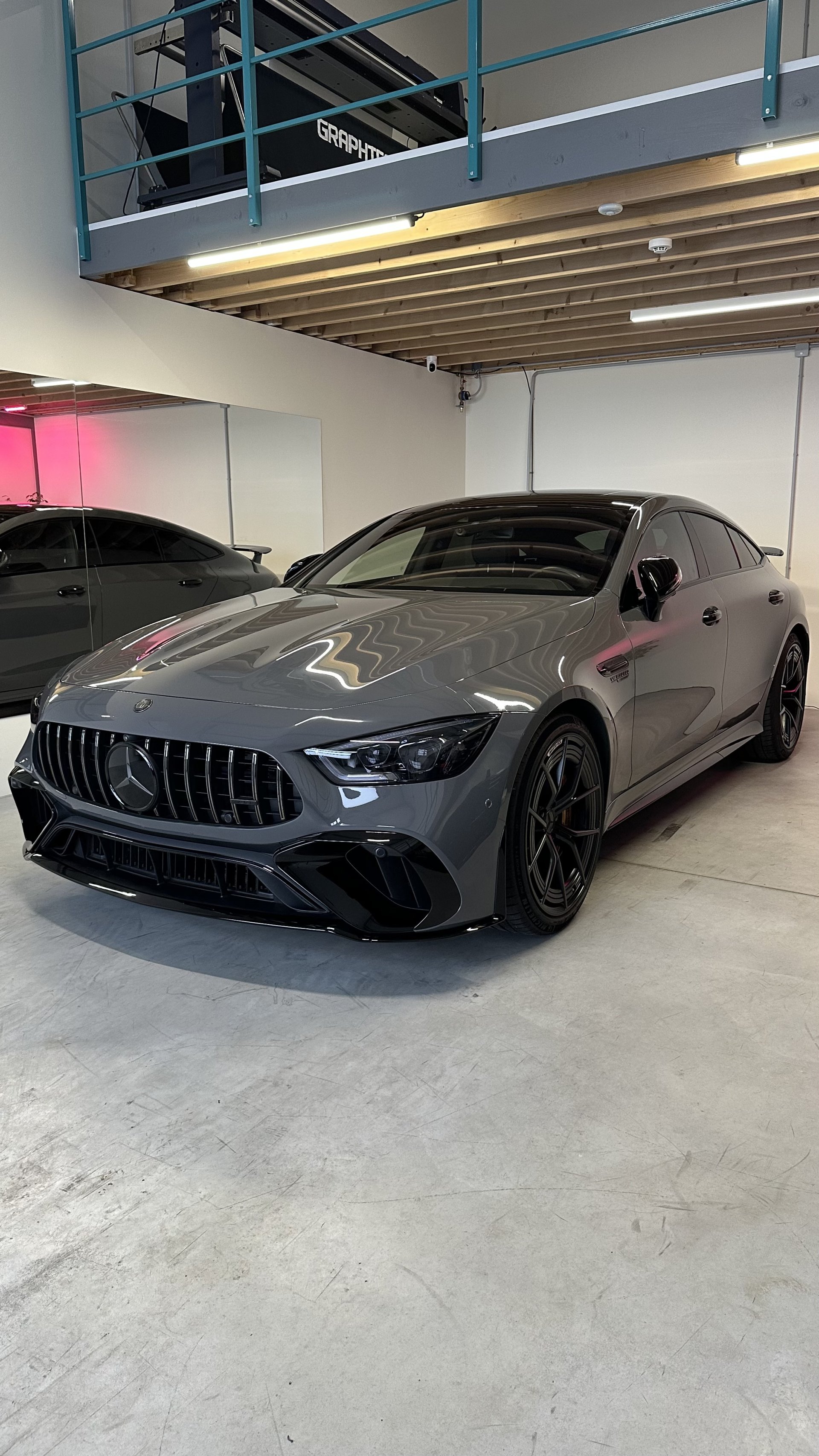 Mercedes-Benz AMG GT spalvos keitimas apsaugine plėvele
